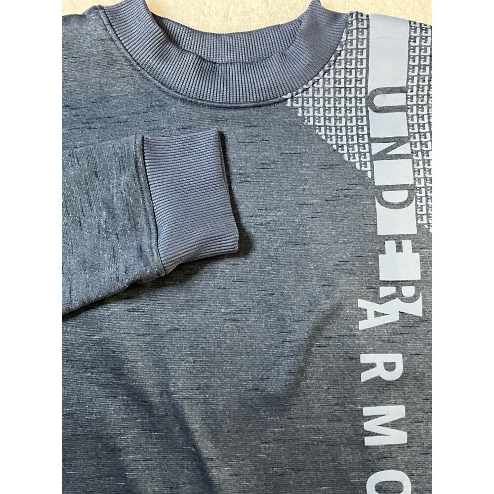 Under Armour Boys Loose Fit‎ Crewneck Sweatshirt Blue Small